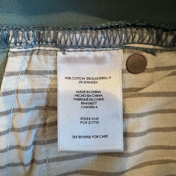 Cabi Jeans Green Skinny Size 4 Style 5169 - Picture 8 of 9